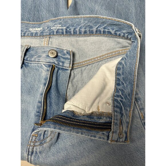 Old Navy Womens Jeans High Rise Baggy Wide Leg Size 4 Drapey Denim Boho Festival - Picture 7 of 10